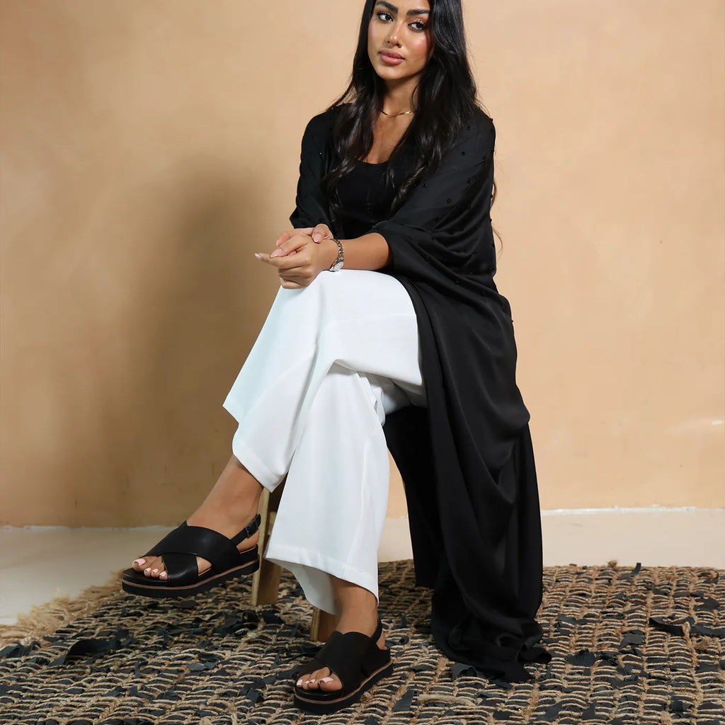 Thea Women Platform Sandals Black - Aetrex Middle East