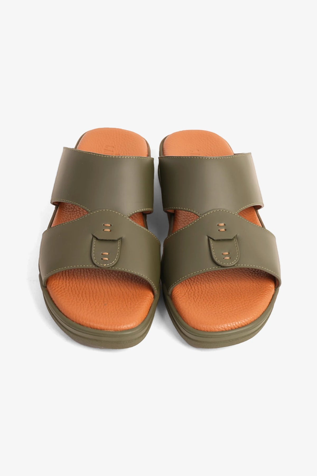 Uomo Cavalier Men's Arabic Sandals Olive MSDCVHAR329 - Sole Therapy