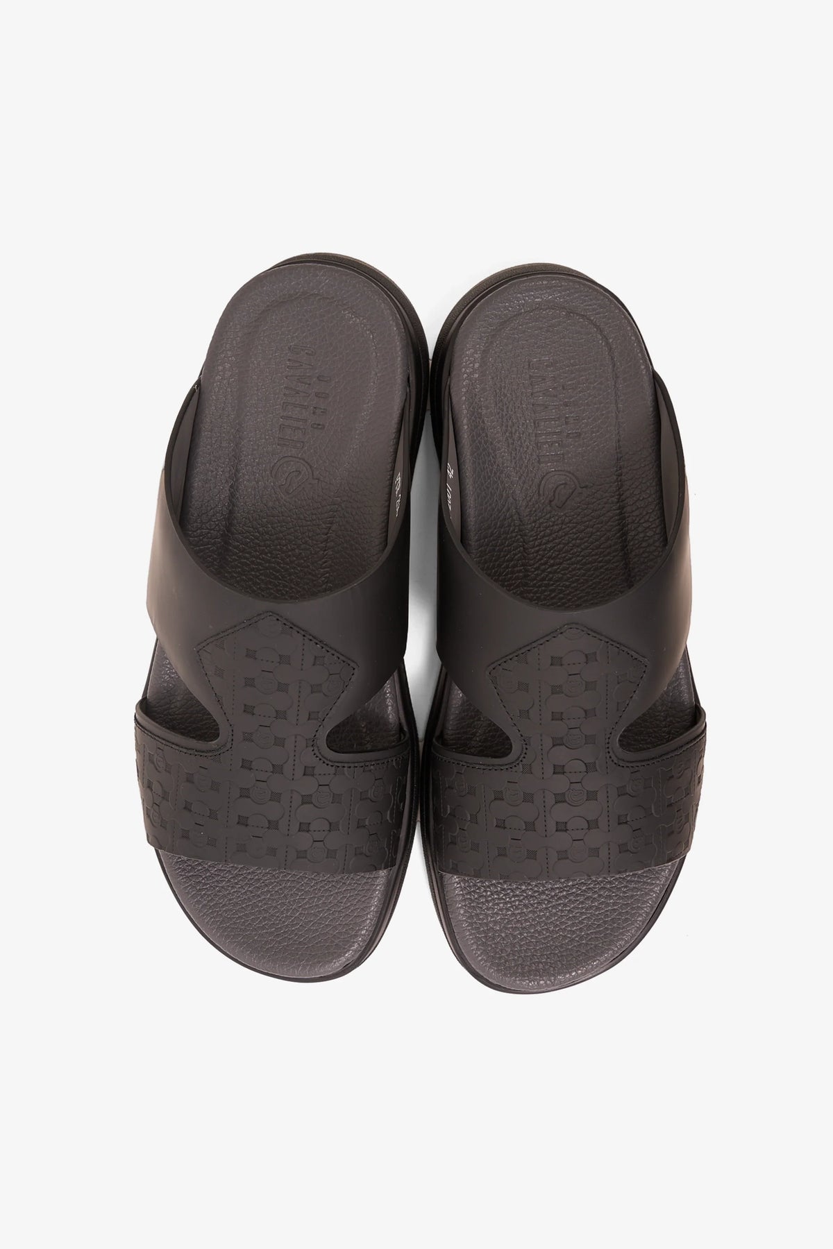 Uomo Cavalier Men's PTR Regal Stride Sandals Black MSDCVPTR2001 - Sole Therapy