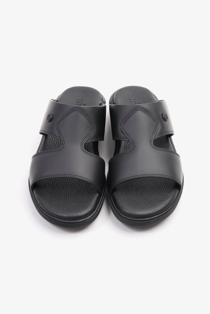 Uomo Cavalier Men's Stylish Sandals Black MSDCVALP109 - Sole Therapy