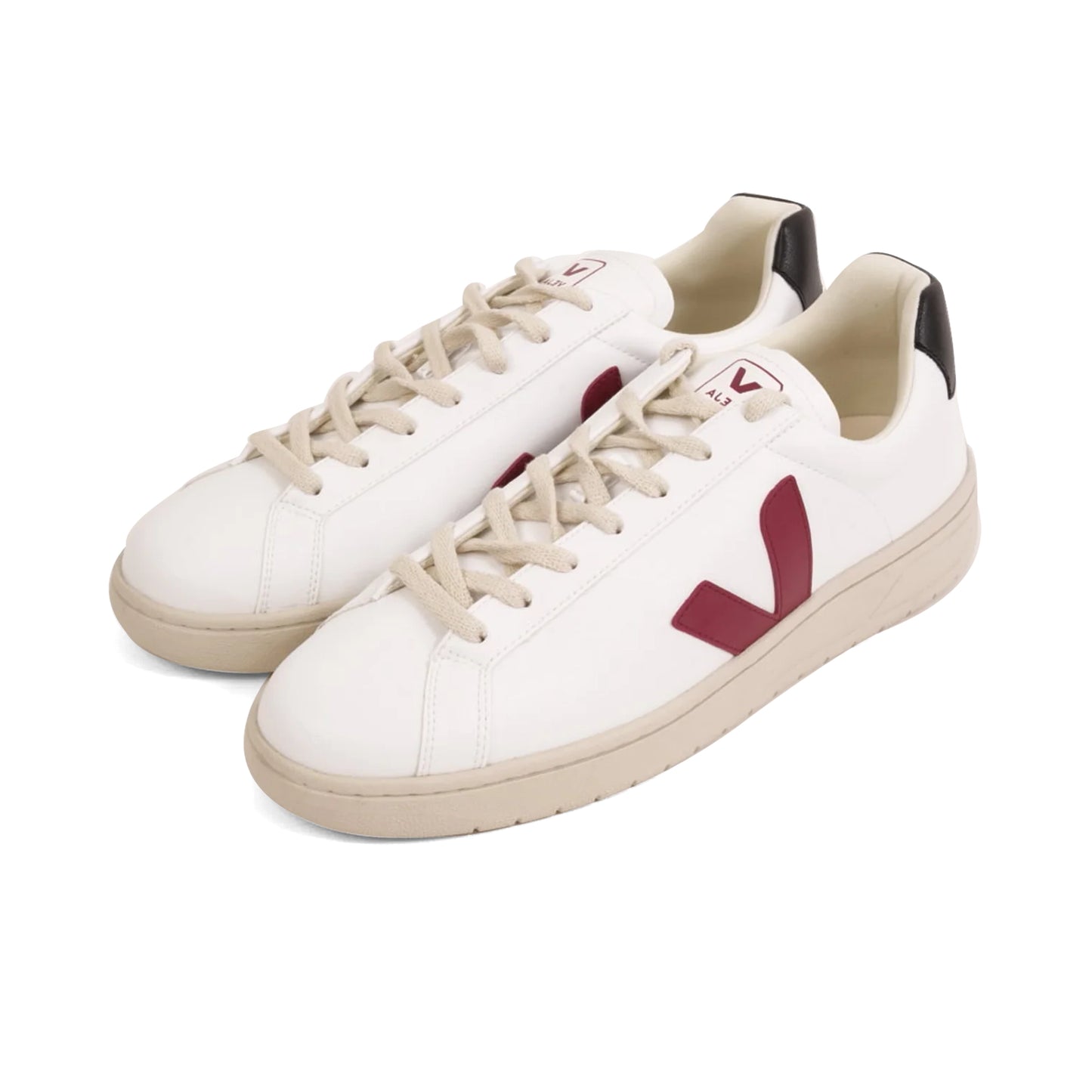 VEJA MENS SNEAKERS-UC0703148 WHITE RED - Sole Therapy