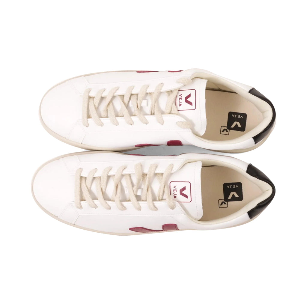 VEJA MENS SNEAKERS-UC0703148 WHITE RED - Sole Therapy