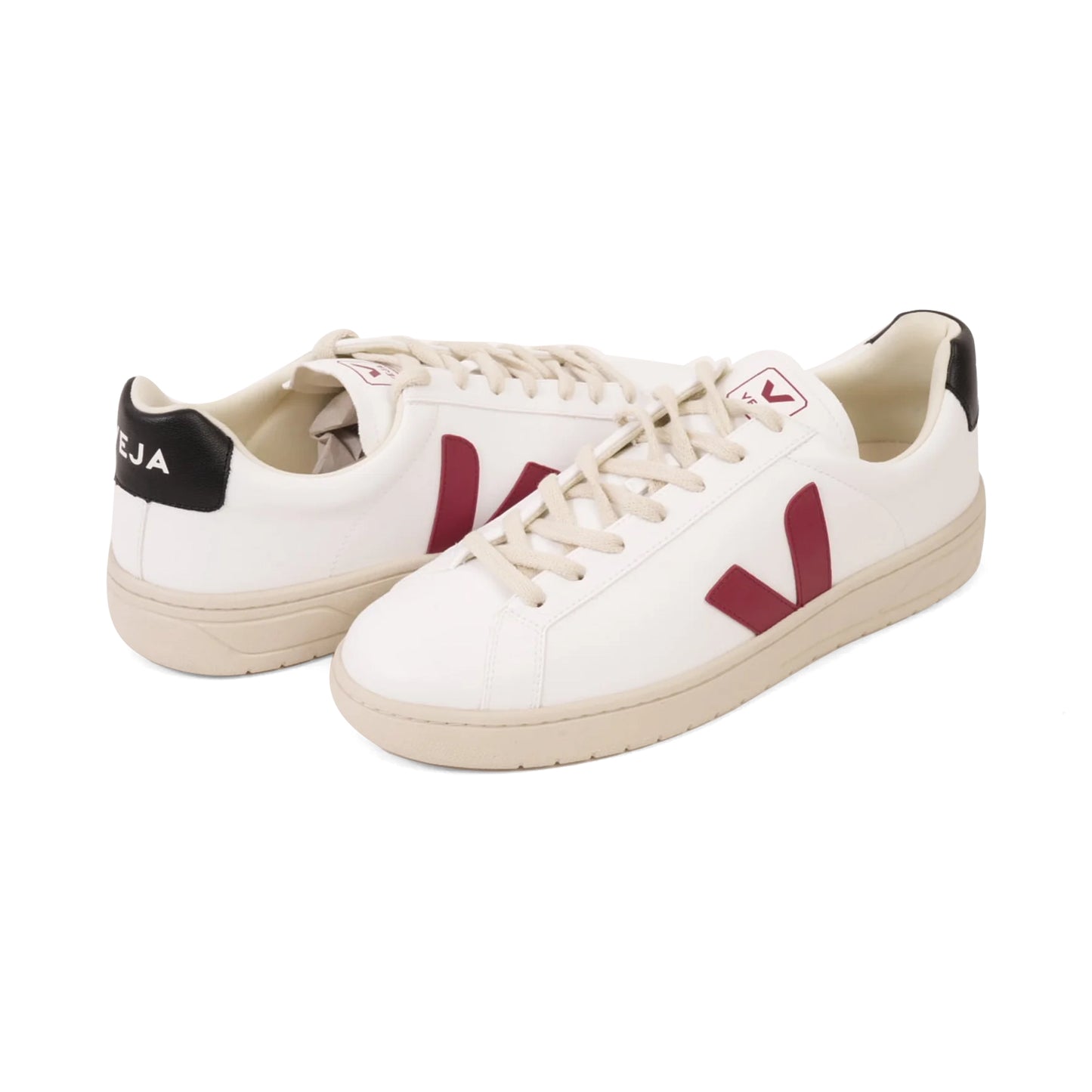 VEJA MENS SNEAKERS-UC0703148 WHITE RED - Sole Therapy