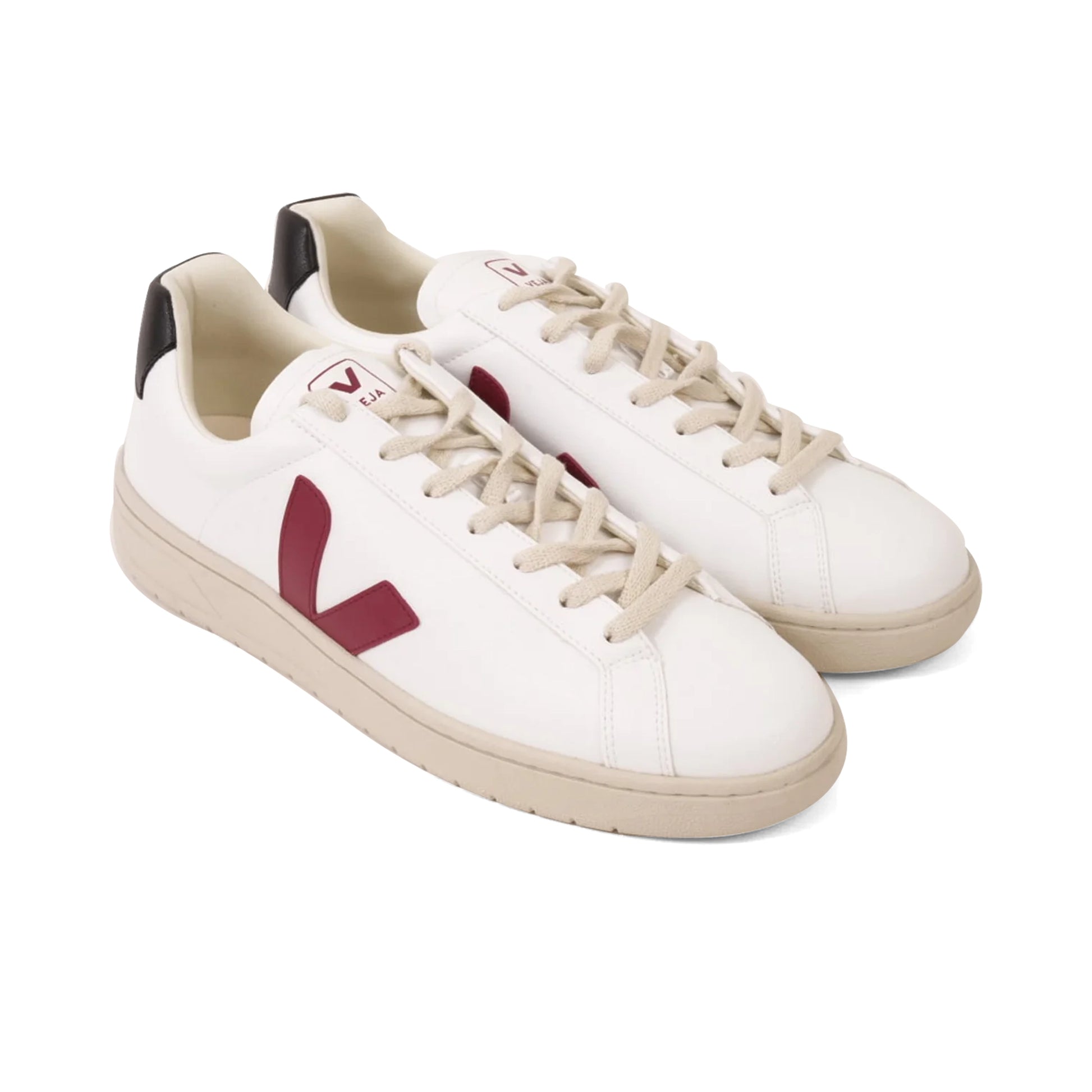 VEJA MENS SNEAKERS-UC0703148 WHITE RED - Sole Therapy