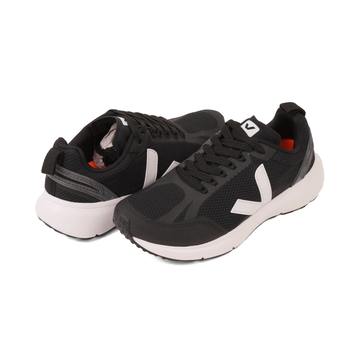 VEJA WOMENS SNEAKERS-CL0102511 BLACK WHITE - Sole Therapy