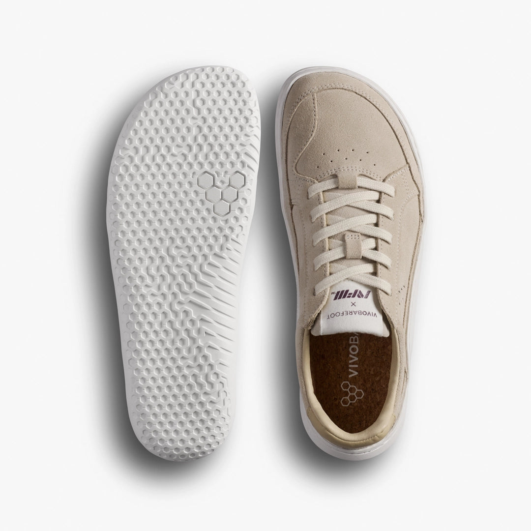 Vivo Gobi II Sneaker Leather Mens Sand/ Fig - Sole Therapy