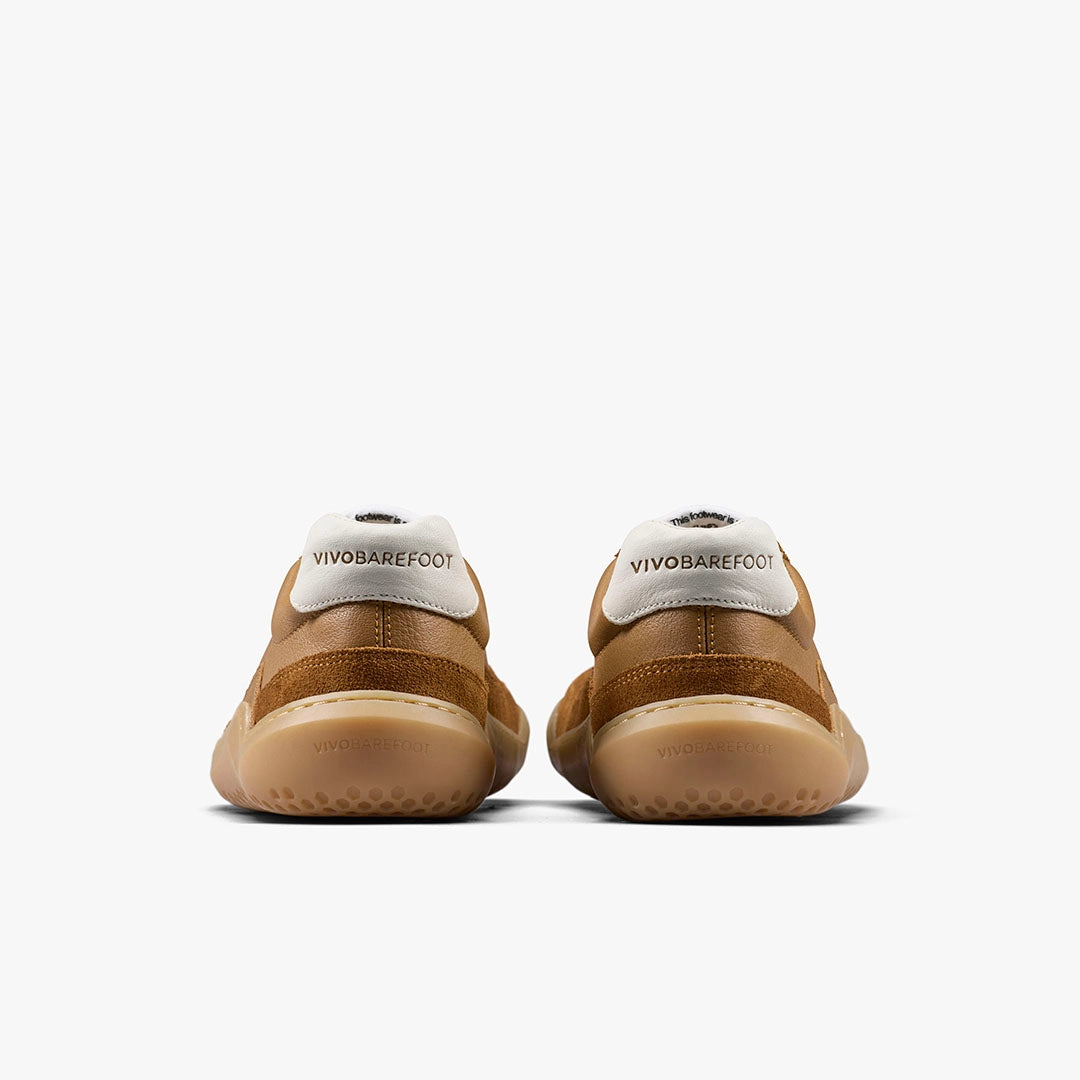 Vivo Gobi II Sneaker Premium Leather Mens Tan - Sole Therapy