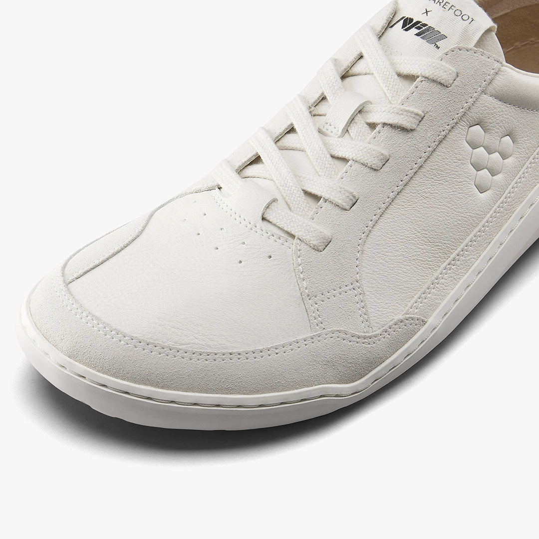 Vivo Gobi II Sneaker Premium Leather Women's Limestone - Sole Therapy