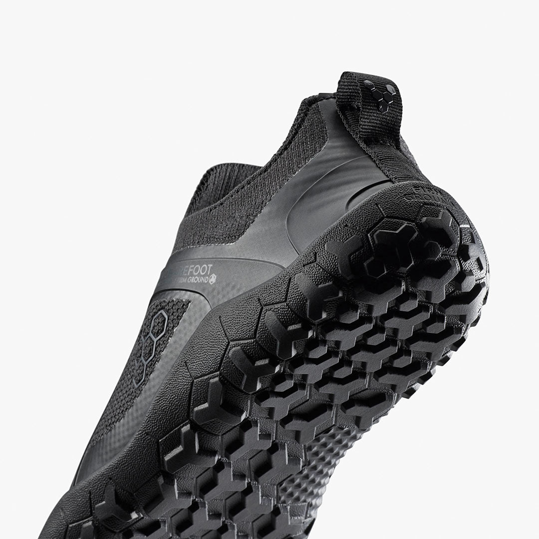 Vivo Mens Primus Trail Knit Fg Obsidian/obsidian - Sole Therapy