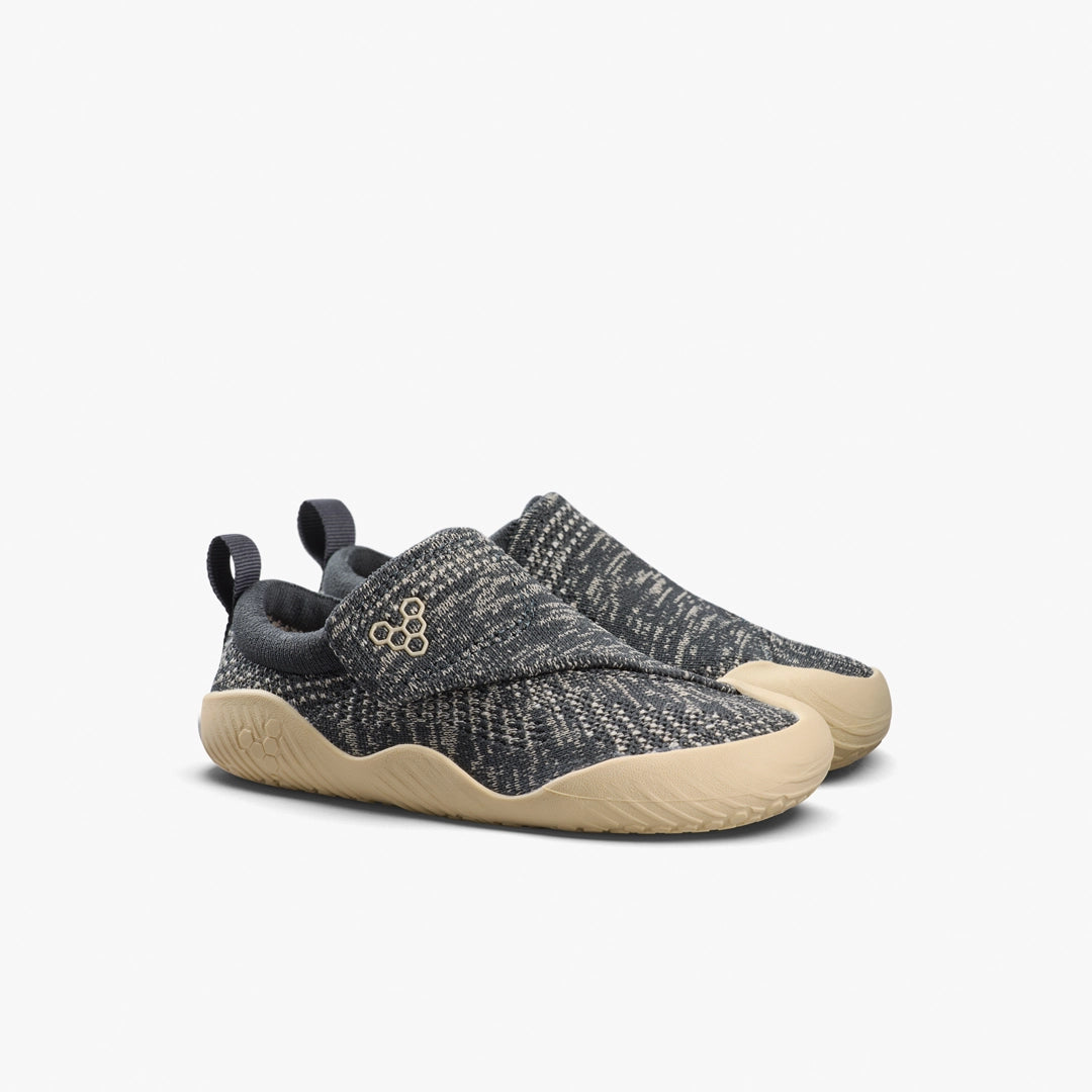 Vivo Motus Knit Pre-school Woodland Grey - Sole Therapy