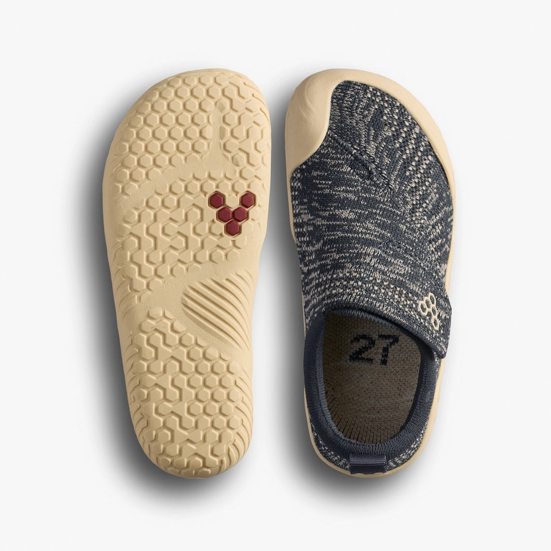 Vivo Motus Knit Pre-school Woodland Grey - Sole Therapy