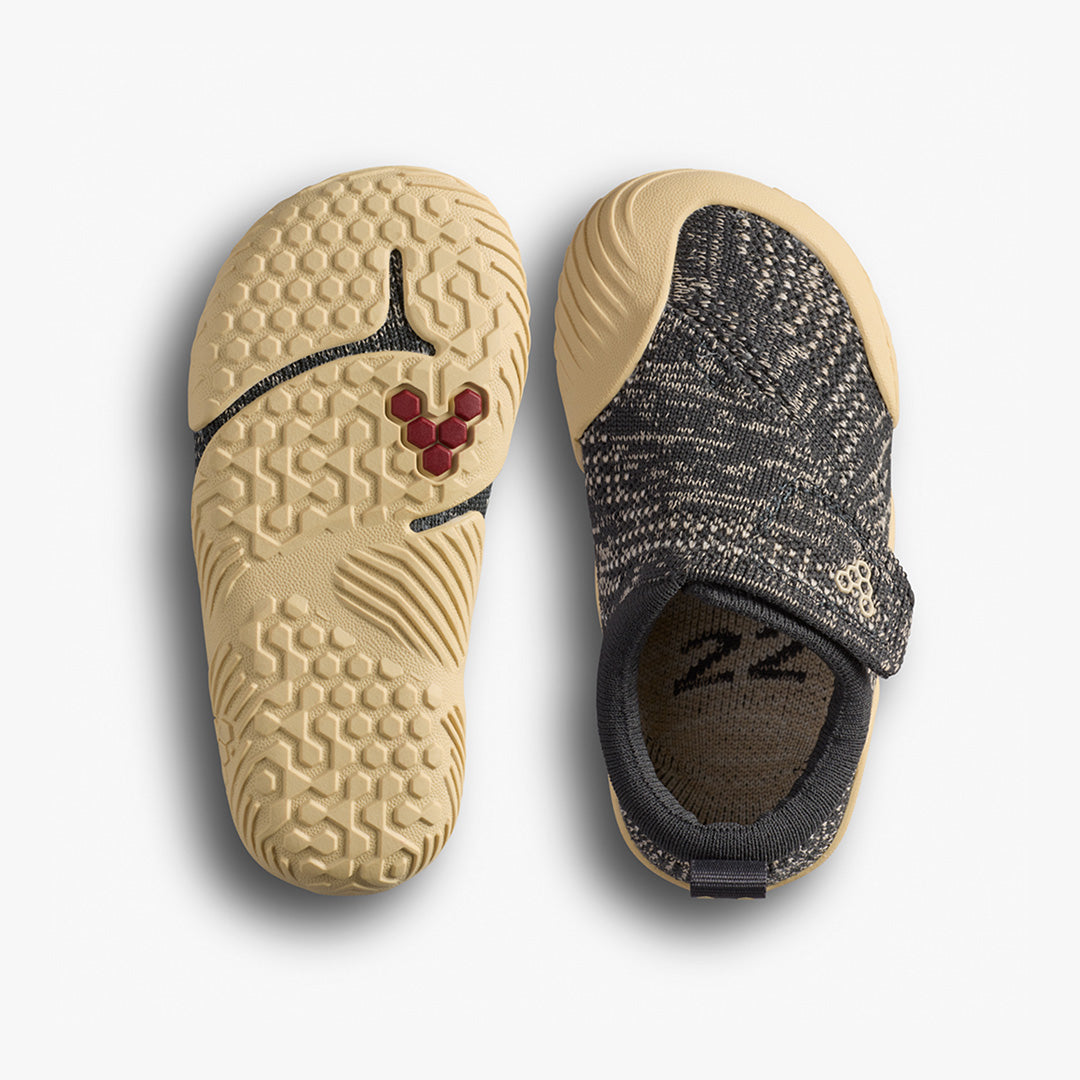Vivo  Motus Knit Toddlers Woodland Grey - Sole Therapy