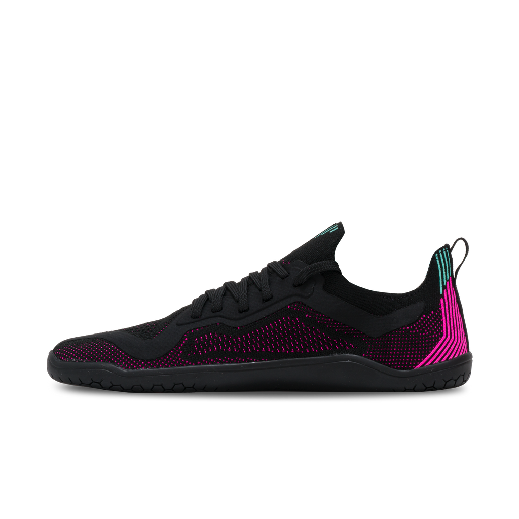 Vivo Primus Lite Knit Womens Obsidian/Vibrant Pink - Sole Therapy