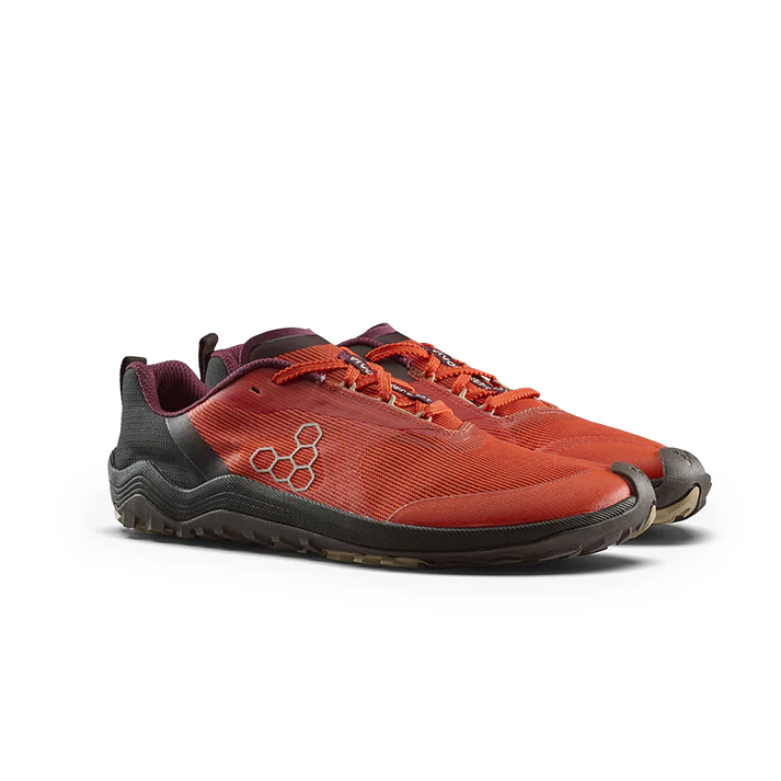 Vivo Primus Trail Flow Mens Cherry Tomato - Sole Therapy