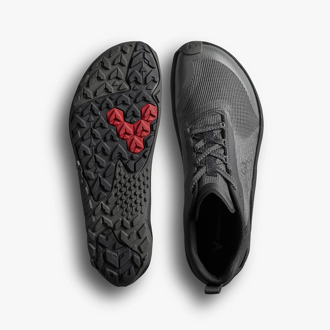 Vivo Primus Trail Flow Mens Dark Shadow - Sole Therapy