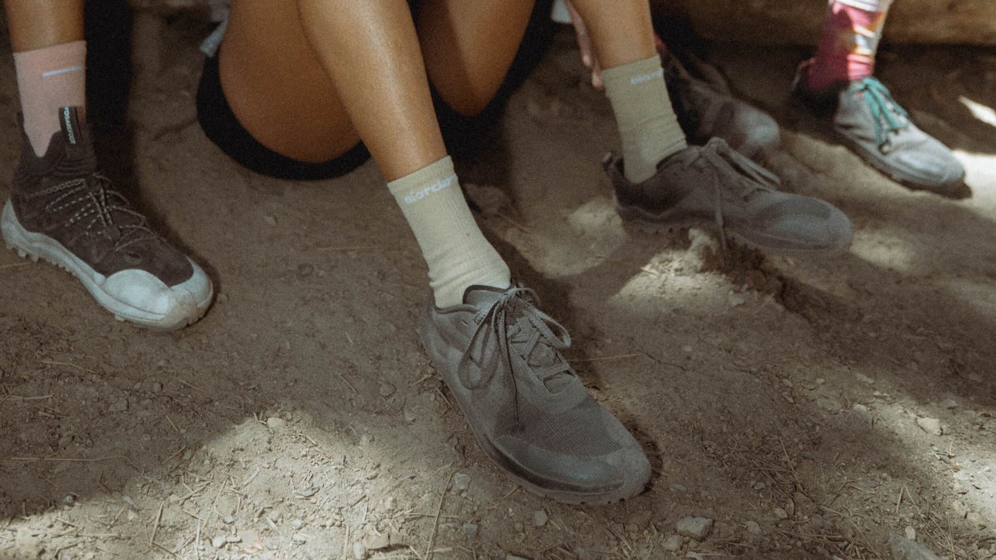 Vivo Primus Trail Flow Womens Dark Shadow - Sole Therapy