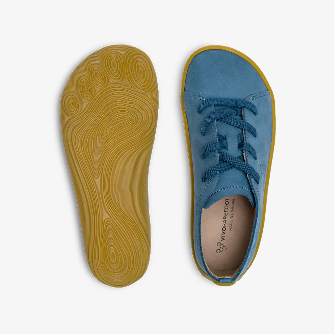 Vivobarefoot Addis Kids- Indigo - Sole Therapy