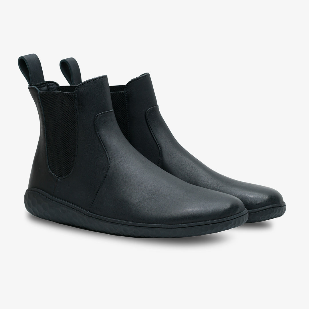 Vivobarefoot Geo Chelsea Womens Obsidian - Sole Therapy