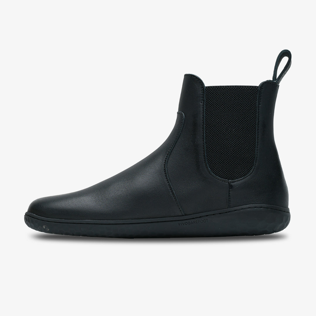 Vivobarefoot Geo Chelsea Womens Obsidian - Sole Therapy