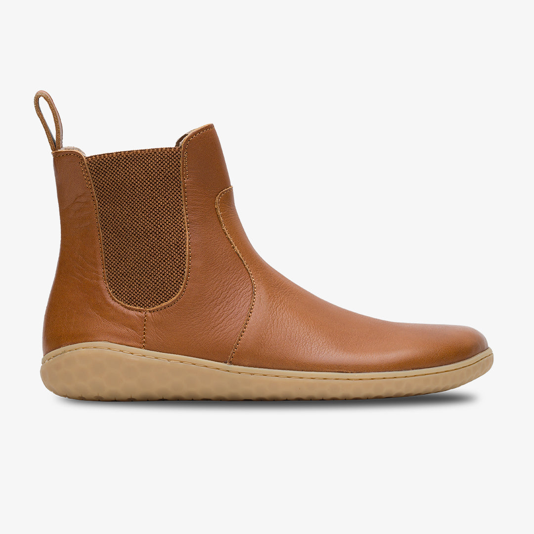 Vivobarefoot Geo Chelsea Womens Tan - Sole Therapy