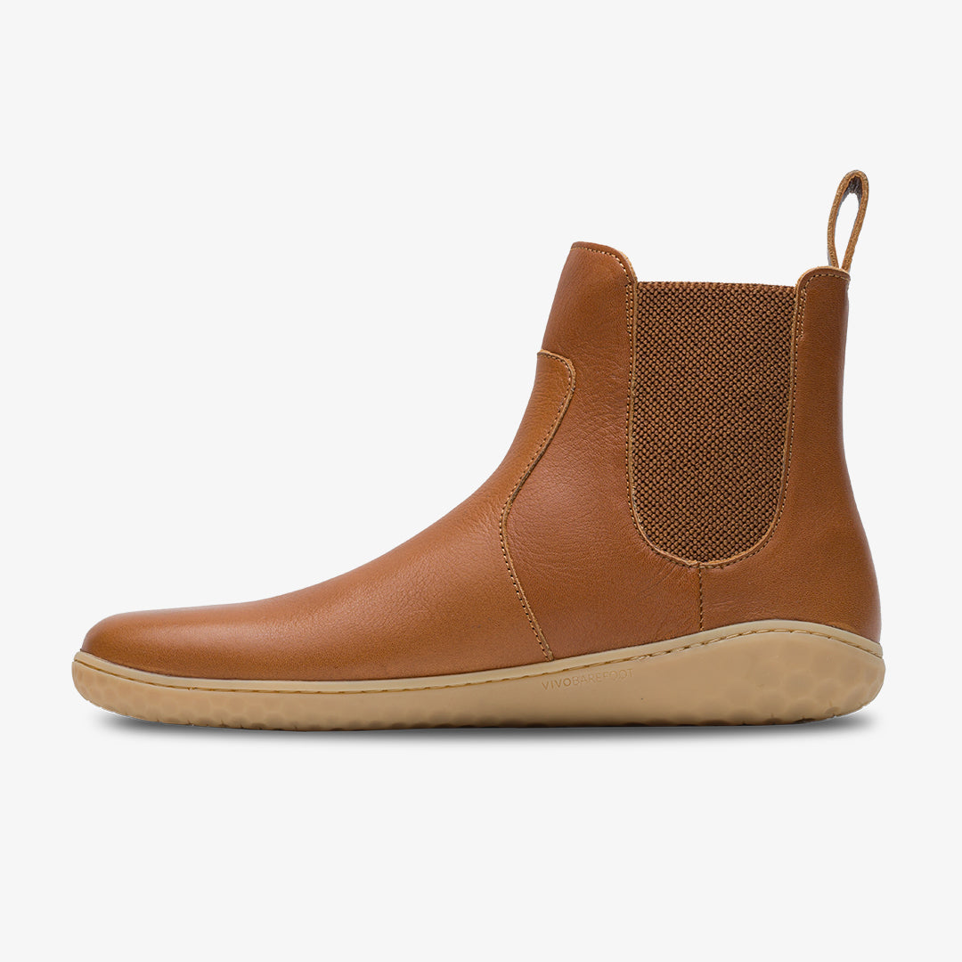 Vivobarefoot Geo Chelsea Womens Tan - Sole Therapy