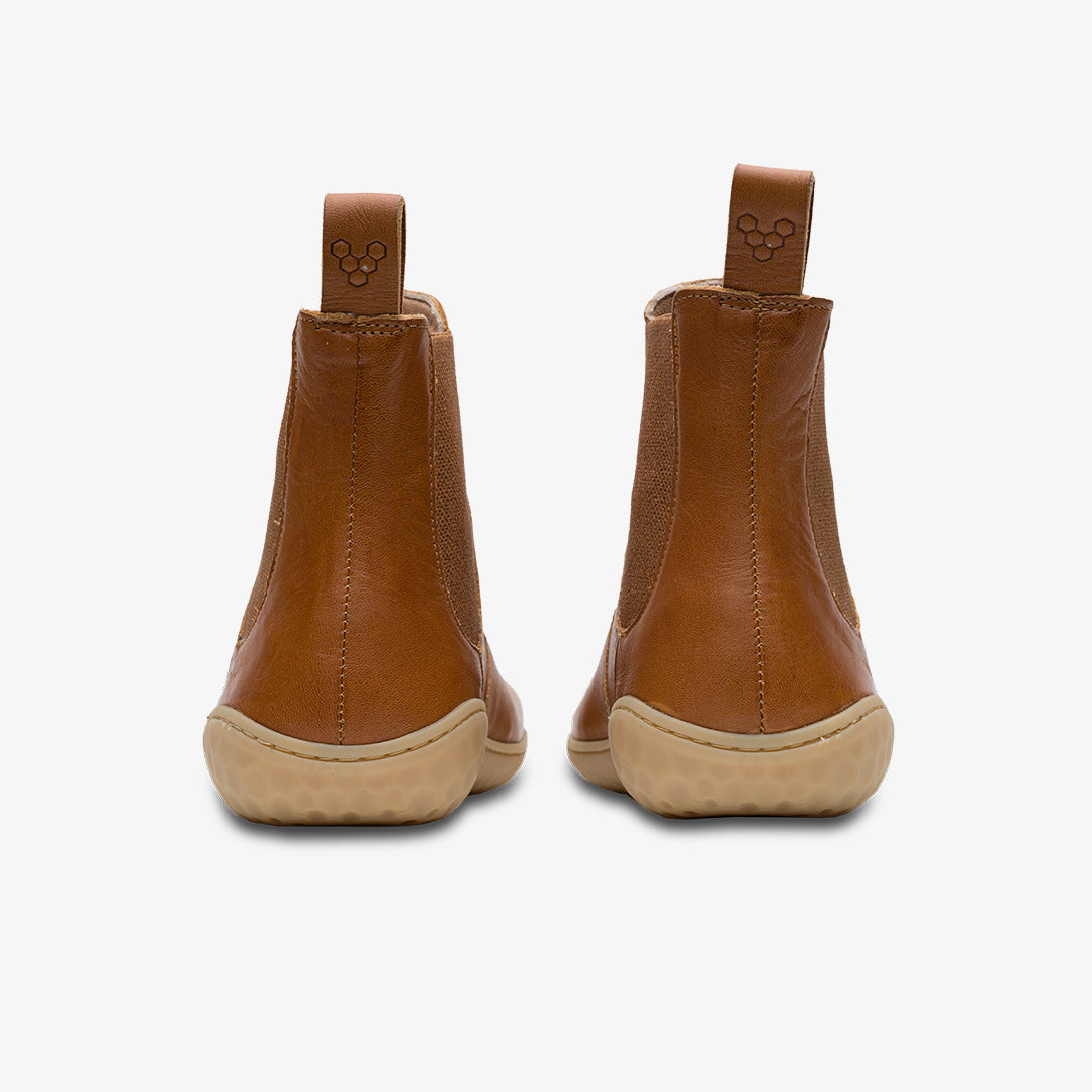 Vivobarefoot Geo Chelsea Womens Tan - Sole Therapy