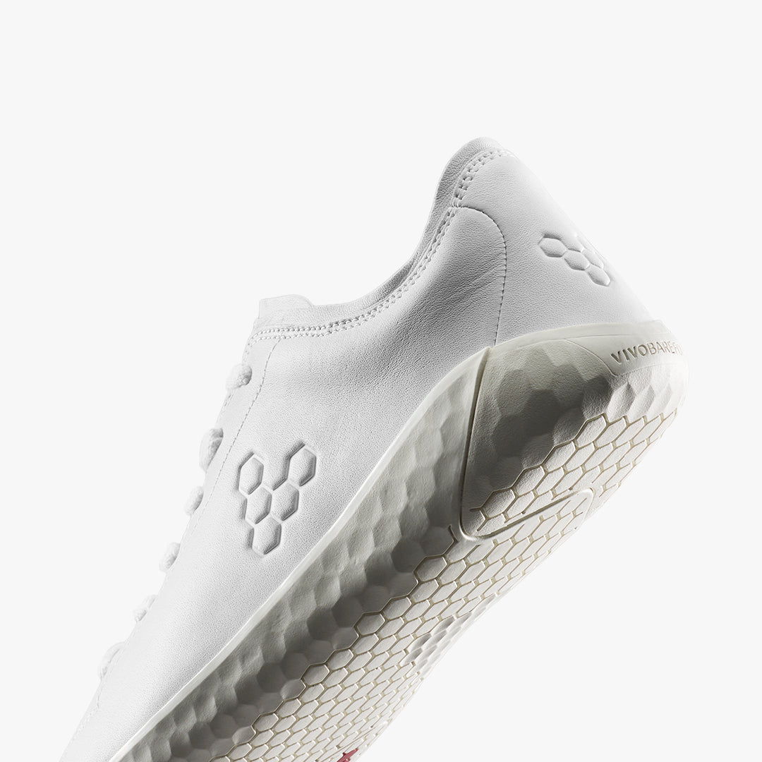 Vivobarefoot Geo Court IV Men's Bright White - Sole Therapy
