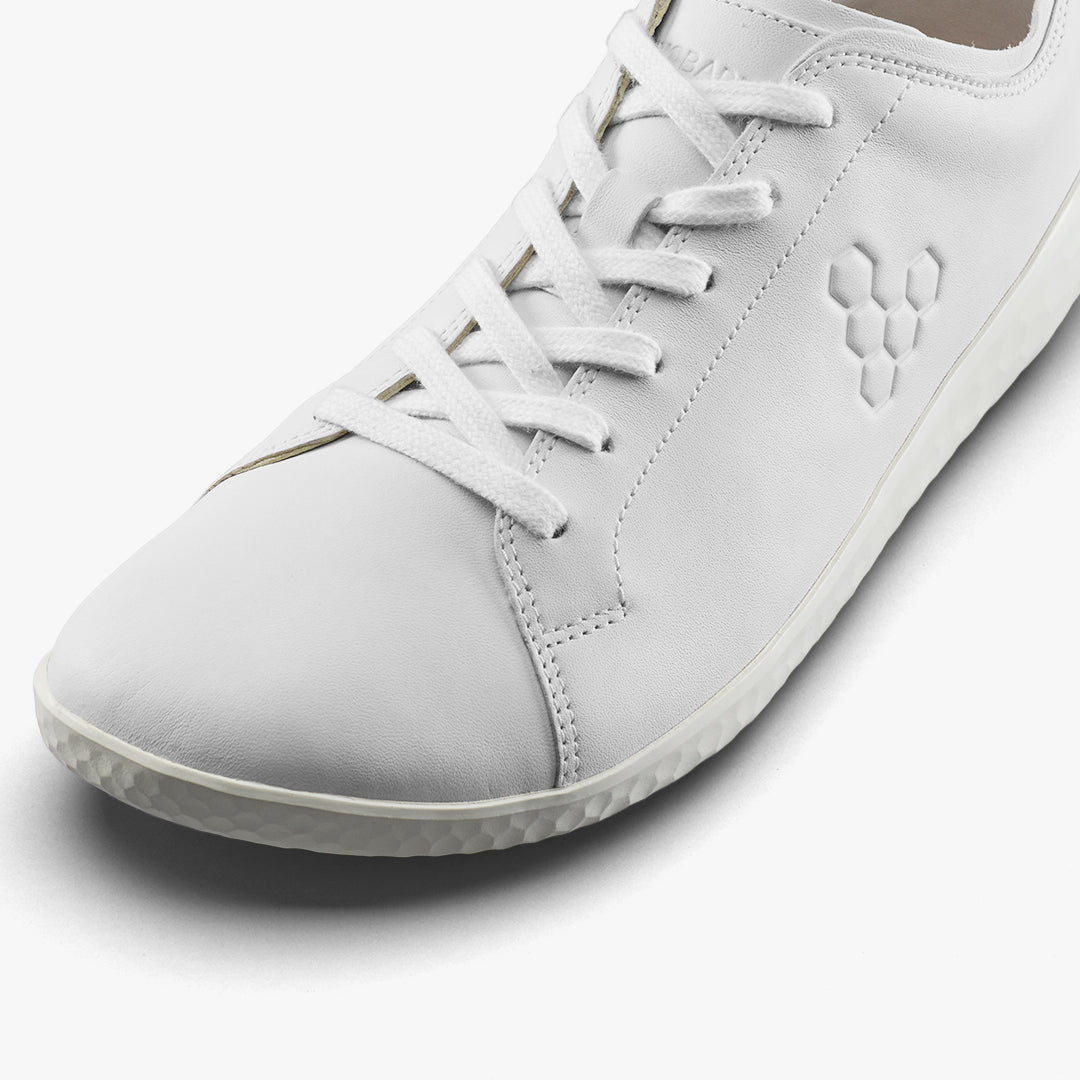 Vivobarefoot Geo Court IV Women's Bright White - Sole Therapy