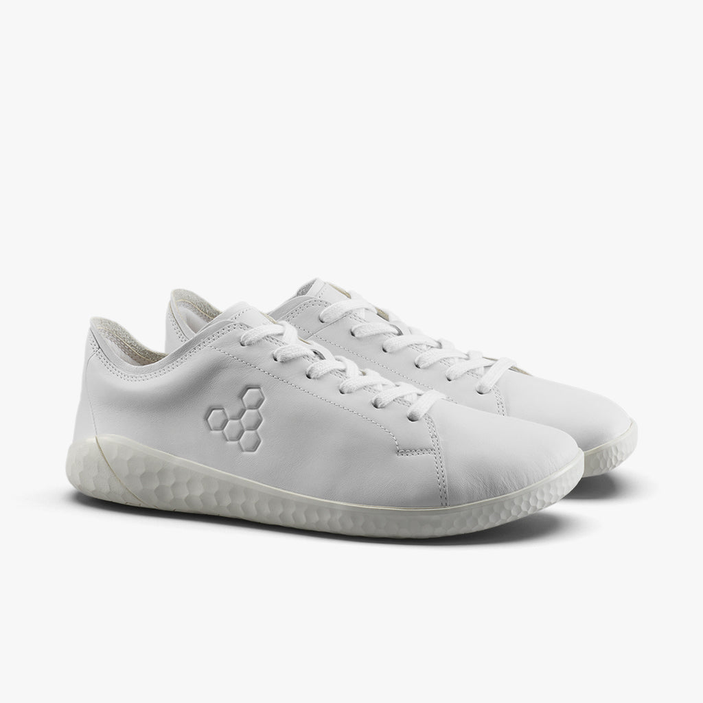 Vivobarefoot Geo Court IV Women's Bright White - Sole Therapy