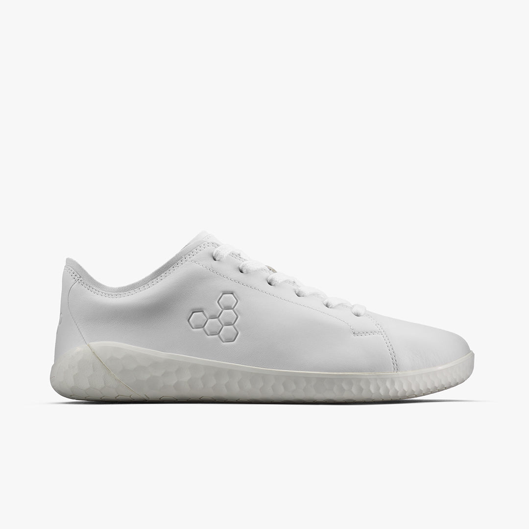 Vivobarefoot Geo Court IV Women's Bright White - Sole Therapy