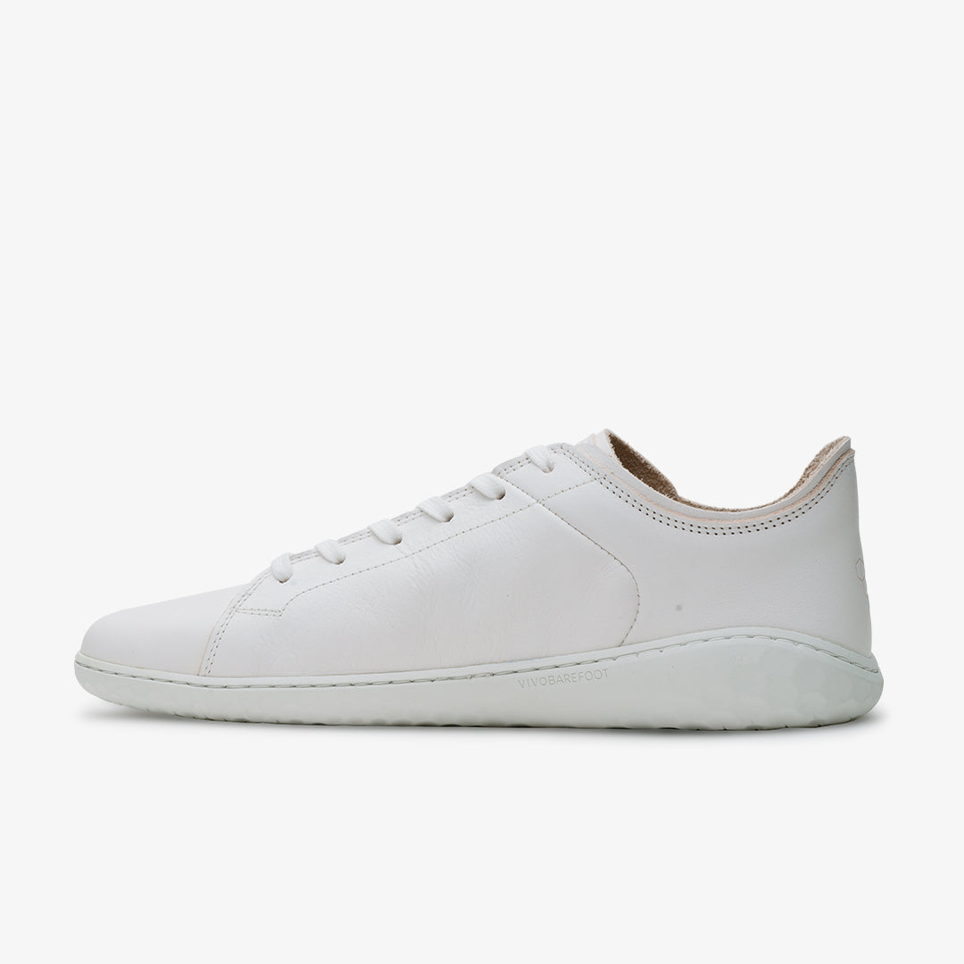 Vivobarefoot Geo Court Iii Womens Bright White - Sole Therapy