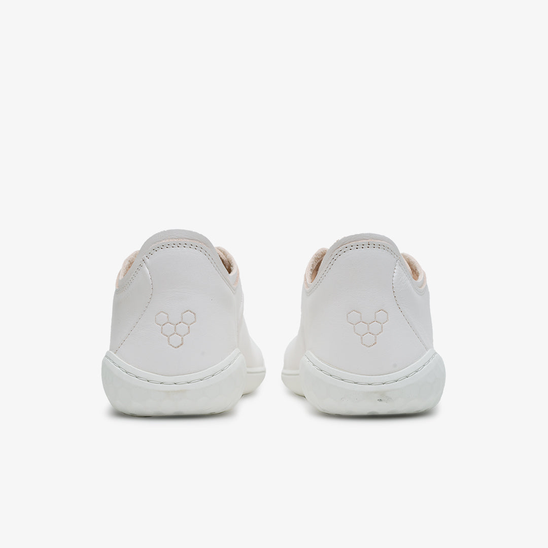 Vivobarefoot Geo Court Iii Womens Bright White - Sole Therapy