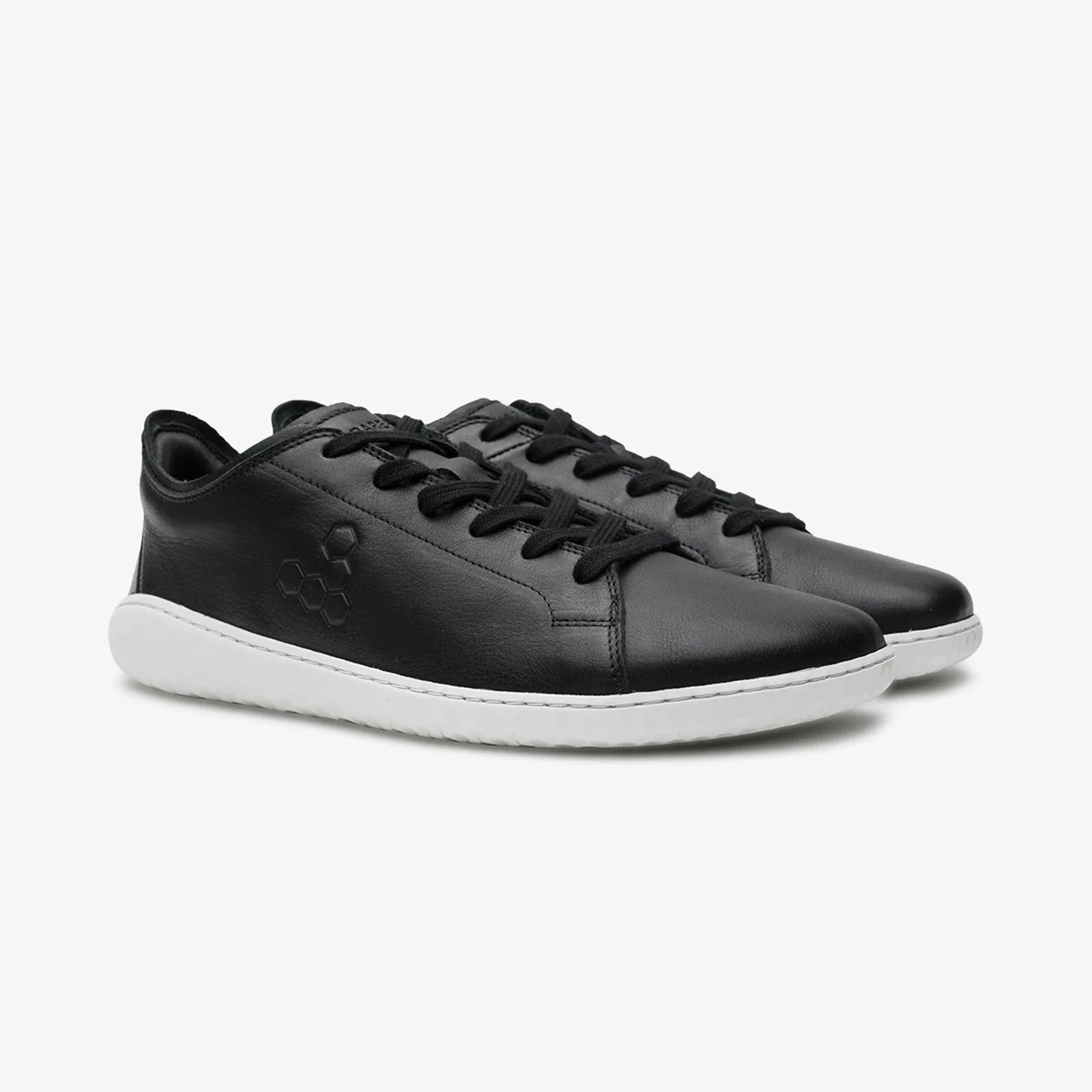 Vivobarefoot Geo Court III Womens Obsidian - Sole Therapy