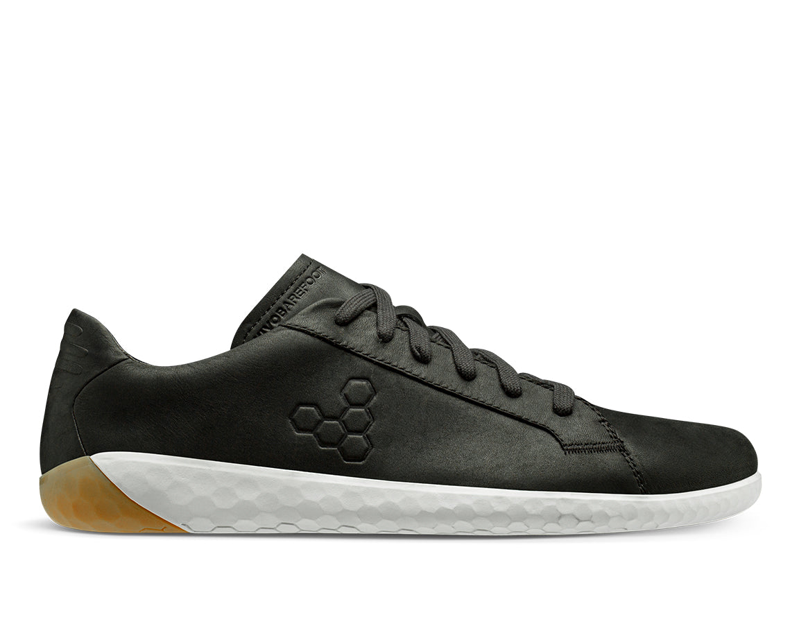 Vivobarefoot Geo Court Womens Obsidian - Sole Therapy