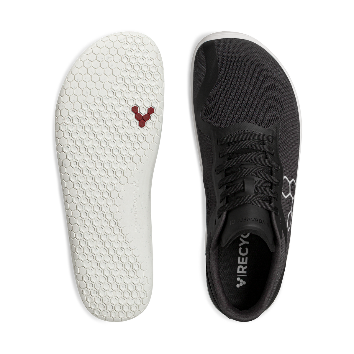 Vivobarefoot Geo Racer II Womens Obsidian - Sole Therapy