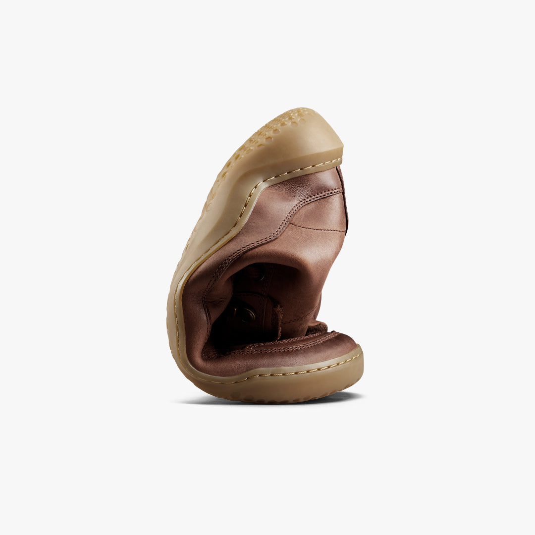 Vivobarefoot Gobi Boot Warmlined Mens Bark - Sole Therapy