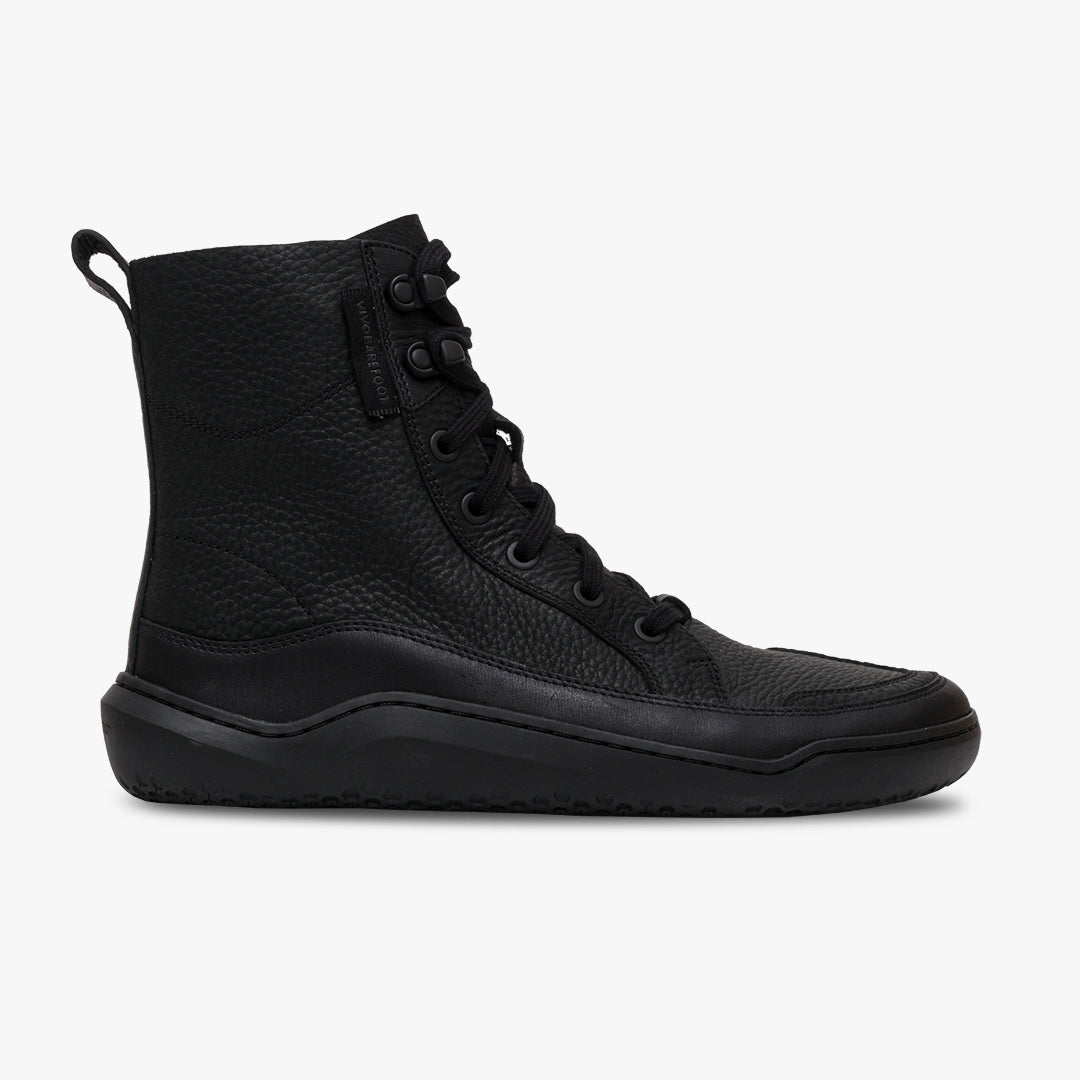 Vivobarefoot Gobi Boot Women's - Obsidian - Sole Therapy