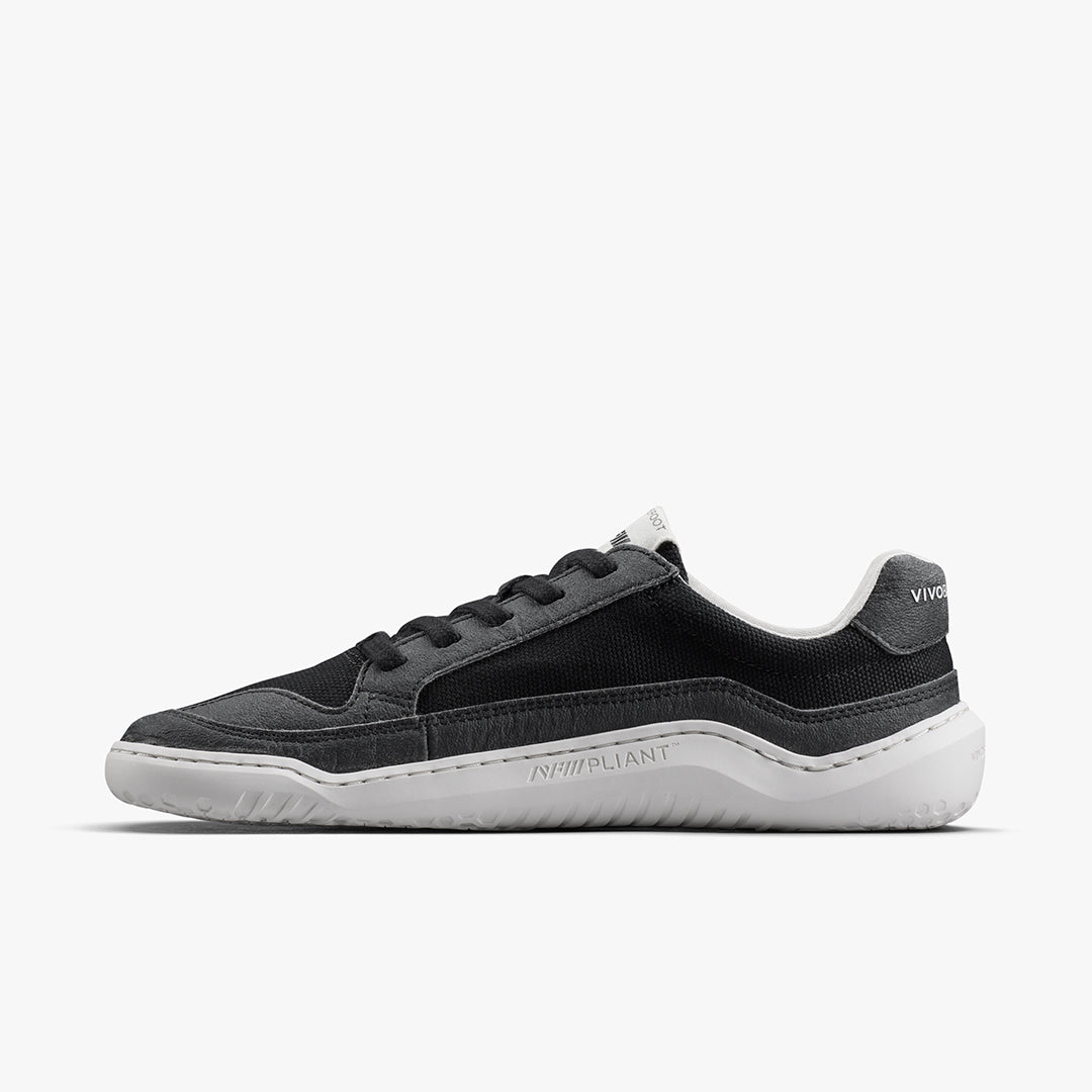 Vivobarefoot Gobi II Sneaker Premium Canvas Men's - Obsidian - Sole Therapy