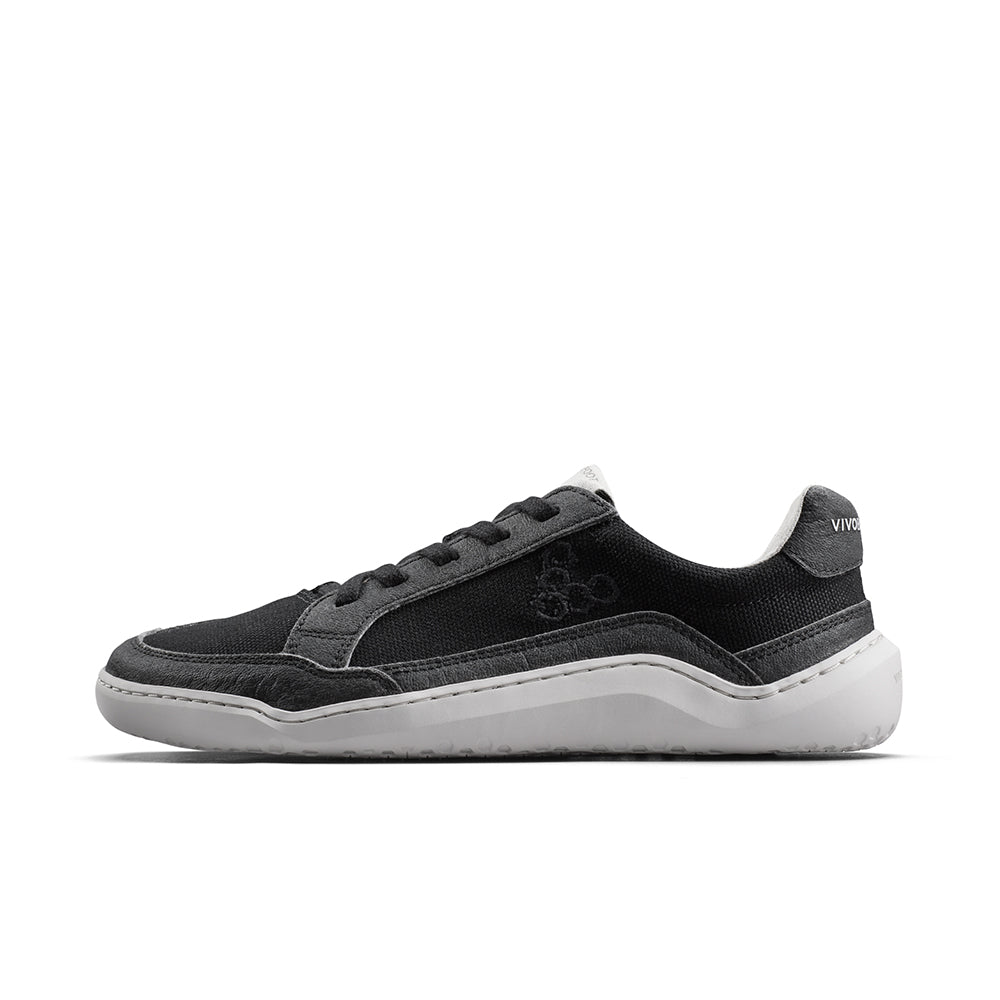 Vivobarefoot Gobi II Sneaker Premium Canvas Men's - Obsidian - Sole Therapy