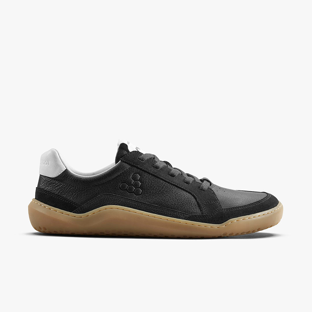 Vivobarefoot Gobi II Sneaker Premium Leather Women's Obsidian - Sole Therapy