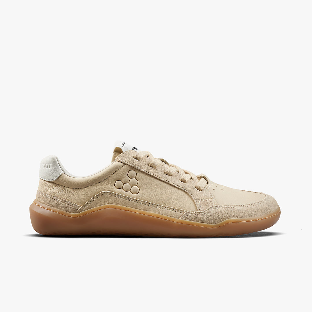 Vivobarefoot Gobi II Sneaker Premium Leathers Mens Desert Sand - Sole Therapy