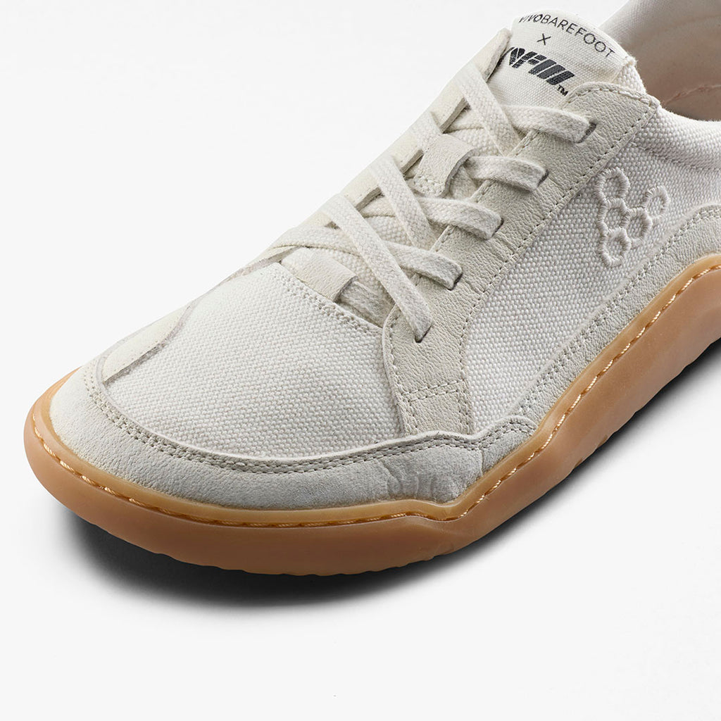 Vivobarefoot Gobi II Sneakers Premium Canvas Women's Limestone - Sole Therapy