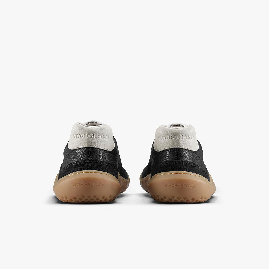 Vivobarefoot Gobi Ii Sneaker Premium Leather Womens Obsidian - Sole Therapy