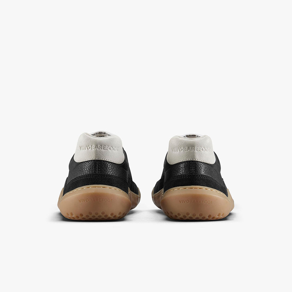 Vivobarefoot Gobi Ii Sneaker Premium Leather Womens Obsidian - Sole Therapy
