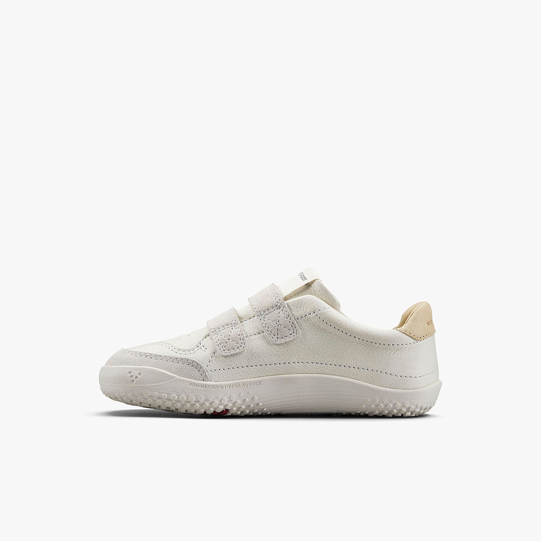 Vivobarefoot Gobi Sneakers Kids- Limestone - Sole Therapy