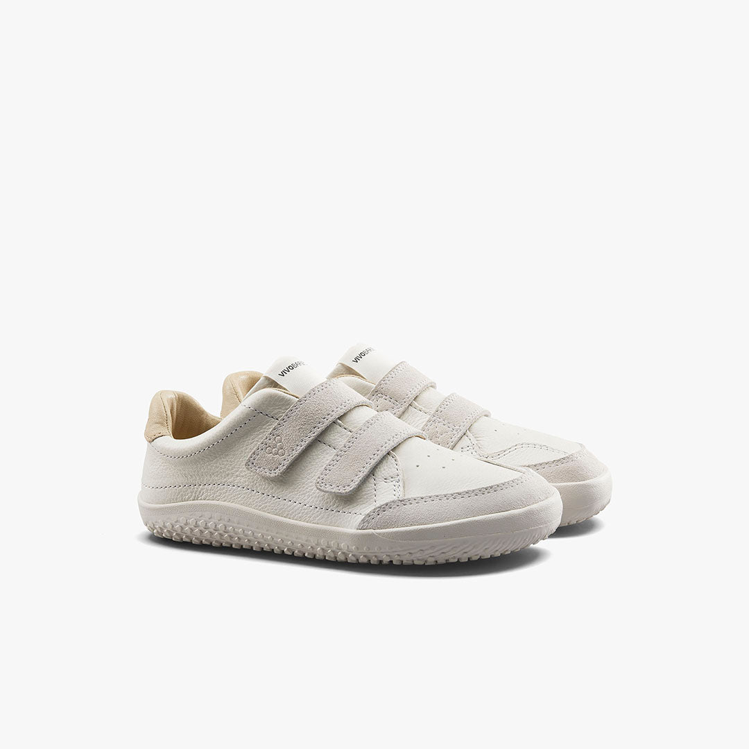 Vivobarefoot Gobi Sneakers Kids- Limestone - Sole Therapy