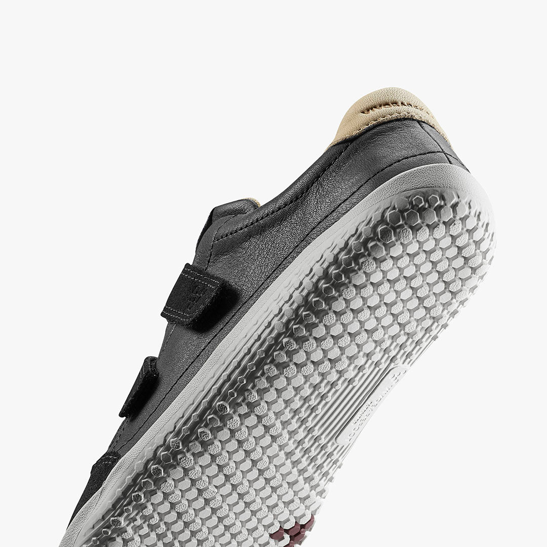 Vivobarefoot Gobi Sneakers Kids- Obsidian - Sole Therapy