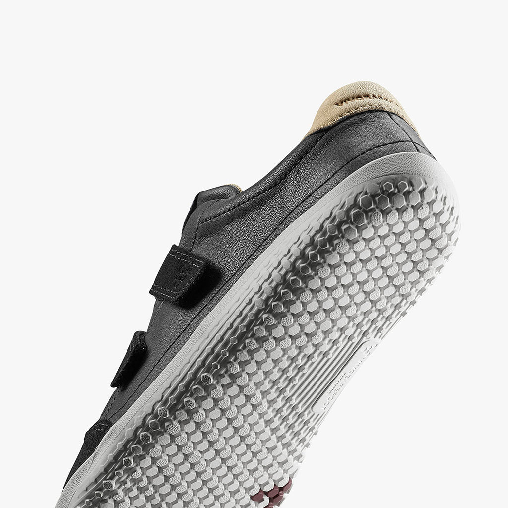 Vivobarefoot Gobi Sneakers Kids- Obsidian - Sole Therapy