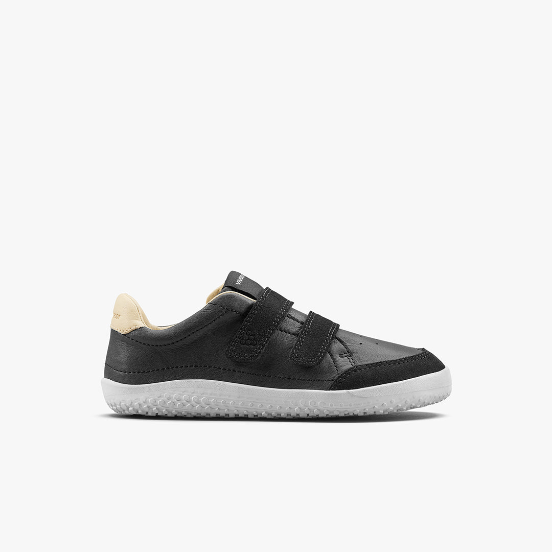 Vivobarefoot Gobi Sneakers Kids- Obsidian - Sole Therapy
