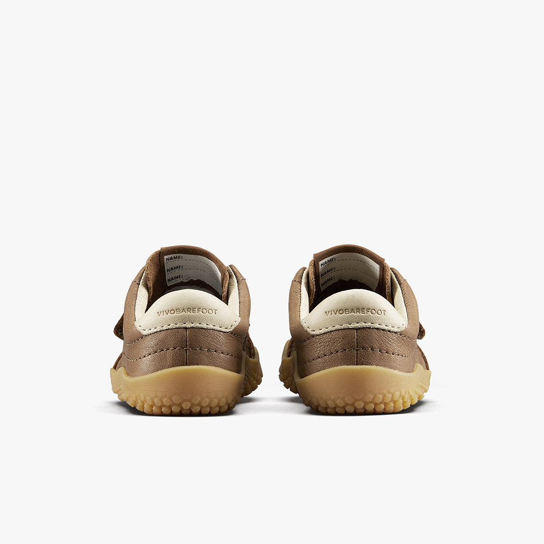Vivobarefoot Gobi Sneakers Toddlers - Acorn - Sole Therapy